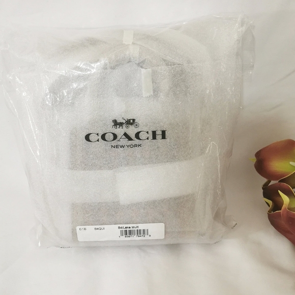 Coach Troupe Tote 16 With Weaving